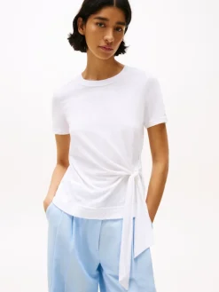 naisten t-paita, KNOT BOAT-NK SS TEE>Tommy Hilfiger Outlet