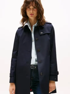 naisten trenssitakki, HERITAGE SINGLE BREASTED TRENCH>Tommy Hilfiger Online