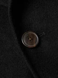 Naisten VillakangasTakki, DF WOOL BLEND SHORT TRENCH><noscript><img width=