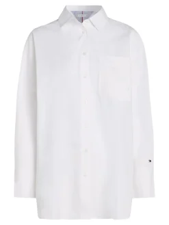 Naisten Väljänmallinen Kauluspaita, SMD ESSENTIAL LOOSE FIT SHIRT><noscript><img width=