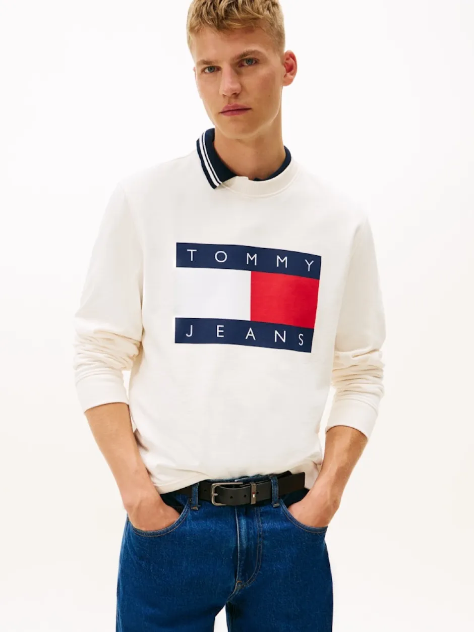 miesten collegepaita Big Flag Cneck EXT,>Tommy Jeans Online