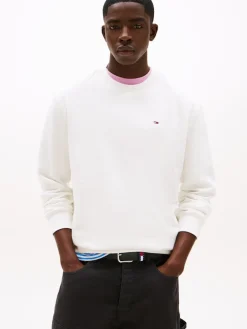 miesten collegepusero, TJM REG SFLAG CREWNECK>Tommy Jeans Clearance