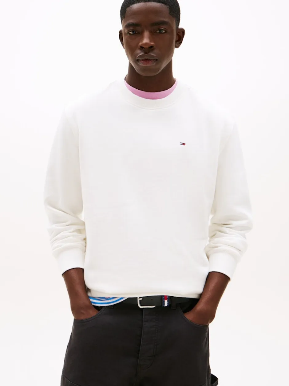 miesten collegepusero, TJM REG SFLAG CREWNECK>Tommy Jeans Clearance