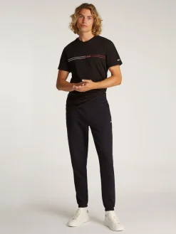 miesten collegehousut, TJM SLIM S FLAG SWEATPANT EXT>Tommy Jeans Outlet