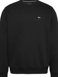 Miesten Collegepaita, REG S FLAG CREW>Tommy Jeans