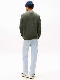 miesten neulepsuero, TJM SLIM ESS SWEATER EXT Armeijanvihreä>Tommy Jeans Outlet