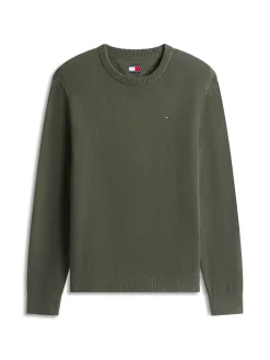 miesten neulepsuero, TJM SLIM ESS SWEATER EXT Armeijanvihreä><noscript><img width=