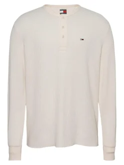 Miesten Paita, REG WAFFLE HENLEY TEE><noscript><img width=