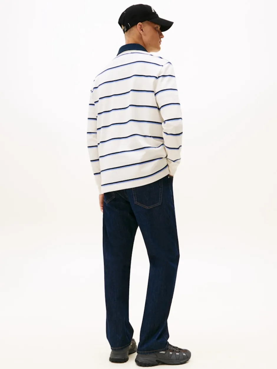 miesten paita TJM RLX WOVEN LABEL RUGBY,>Tommy Jeans