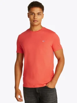 Miesten T-paita, SLIM JASPE TEE>Tommy Jeans Outlet