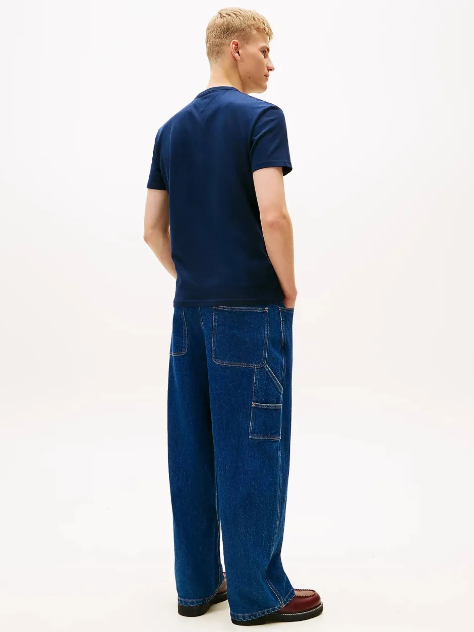 miesten T-paita TJM REG APPLIQ GRAPHIC SS T EXT,>Tommy Jeans Online