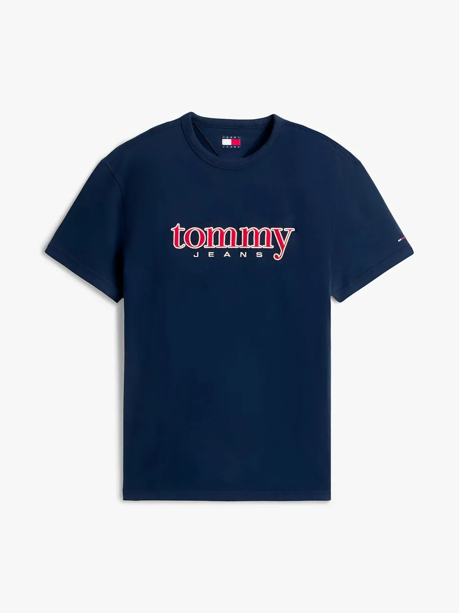 miesten T-paita TJM REG APPLIQ GRAPHIC SS T EXT,>Tommy Jeans Online