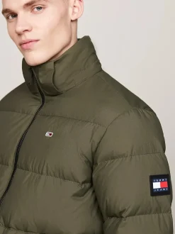 Miesten Untuvatakki, ESSENTIAL DOWN JACKET Armeijanvihreä><noscript><img width=