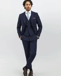 Tailor Miesten Bleiseri 7890-3280 OSLO ATHLETE Sininen>Turo New