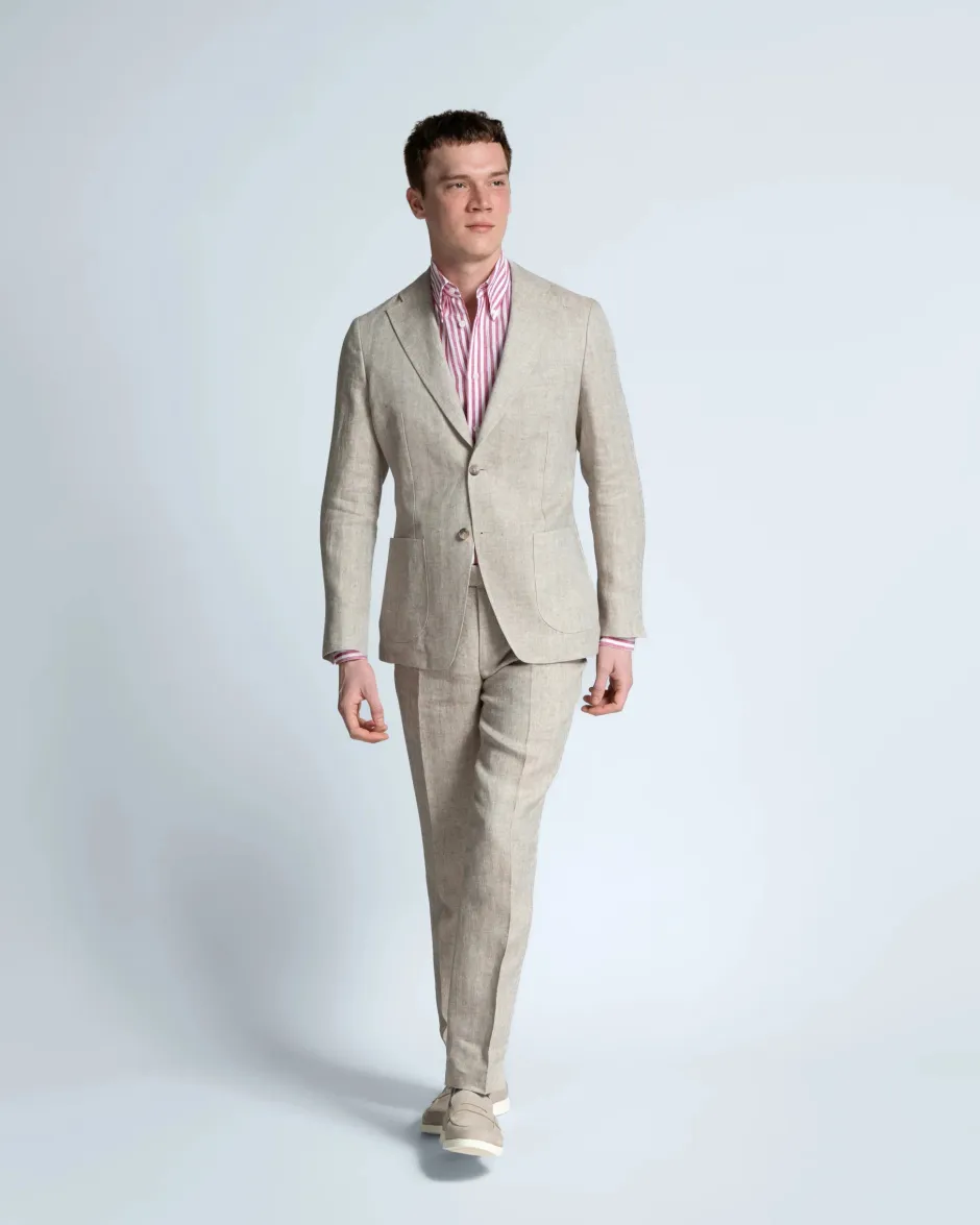 Tailor miesten bleiseri, SAVINO LINEN CASUAL FIT>Turo Online