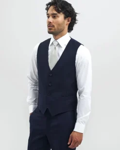 Tailor miesten liivi, LUCAS Sininen>Turo Online