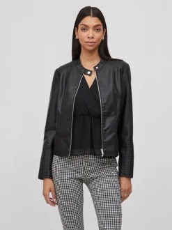 keinonahkatakki, VIBLUE COATEDJACKET>Vila Discount