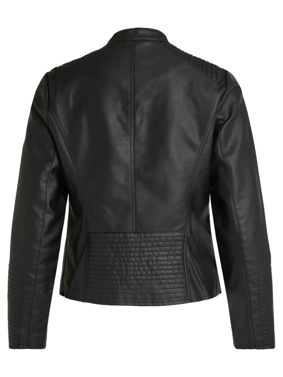 keinonahkatakki, VIBLUE COATEDJACKET>Vila Discount