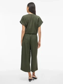 naisten housut, VIMARLEE HW WIDE CULOTTE PANTS><noscript><img width=