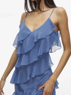 naisten mekko, VILUNA STRAP DRESS><noscript><img width=