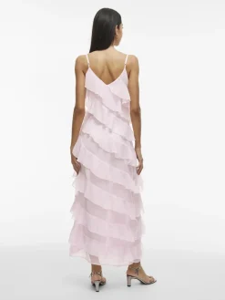 naisten mekko, VILUNA STRAP DRESS>Vila Hot