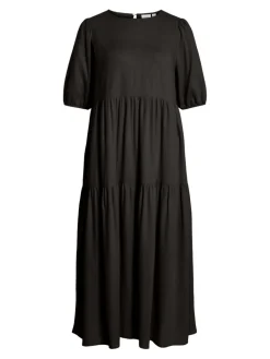 naisten mekko, VISUMMER LIN 2/4 MIDI DRESS>Vila