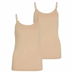 Naisten Narutoppi VISURFACE STRAP TOP NEW>Vila Hot