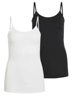 Naisten Narutoppi VISURFACE STRAP TOP NEW>Vila Discount