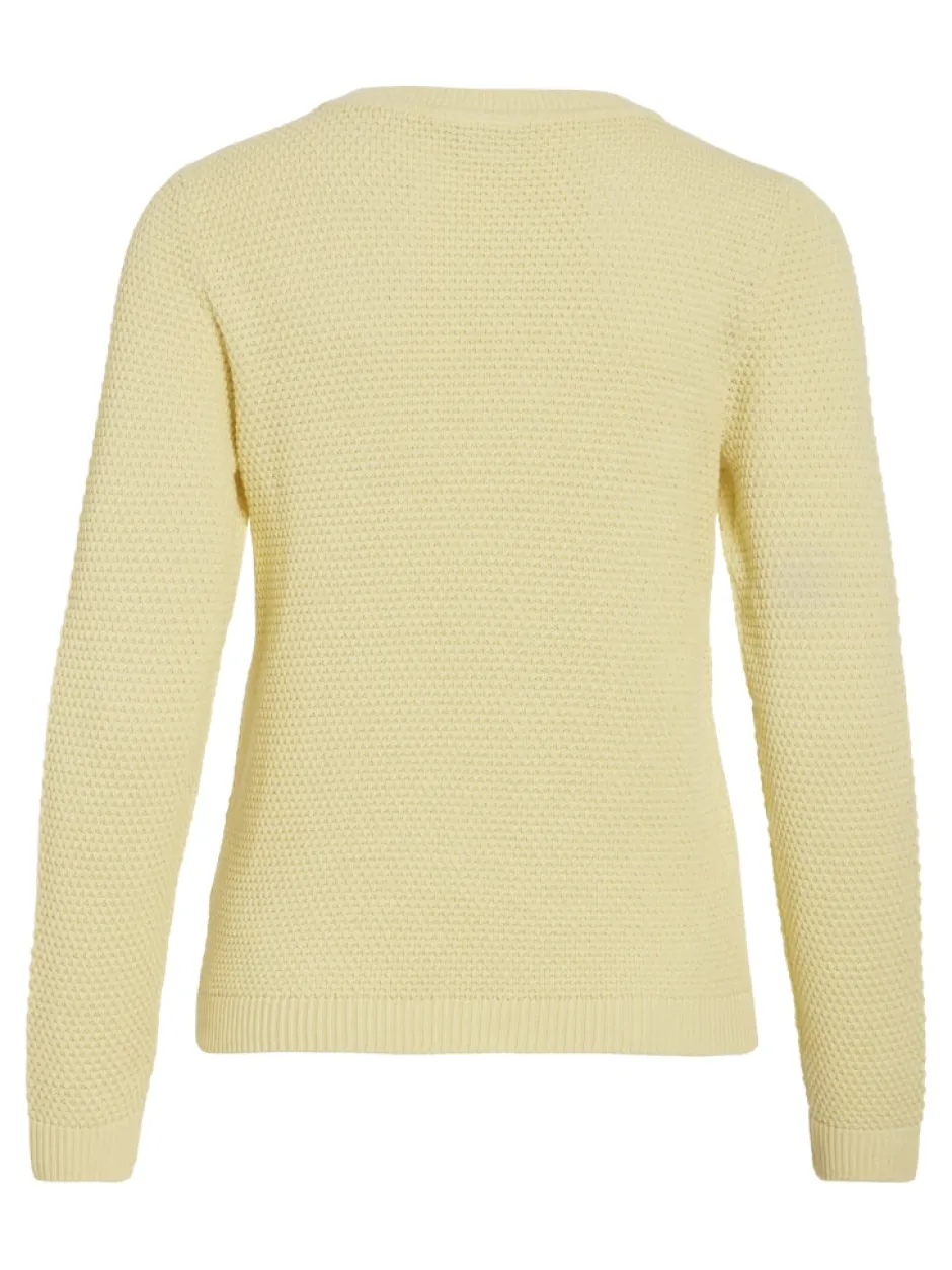 naisten neulepaita VIDalo O-Neck L/S Knit Top-NOOS,>Vila Clearance