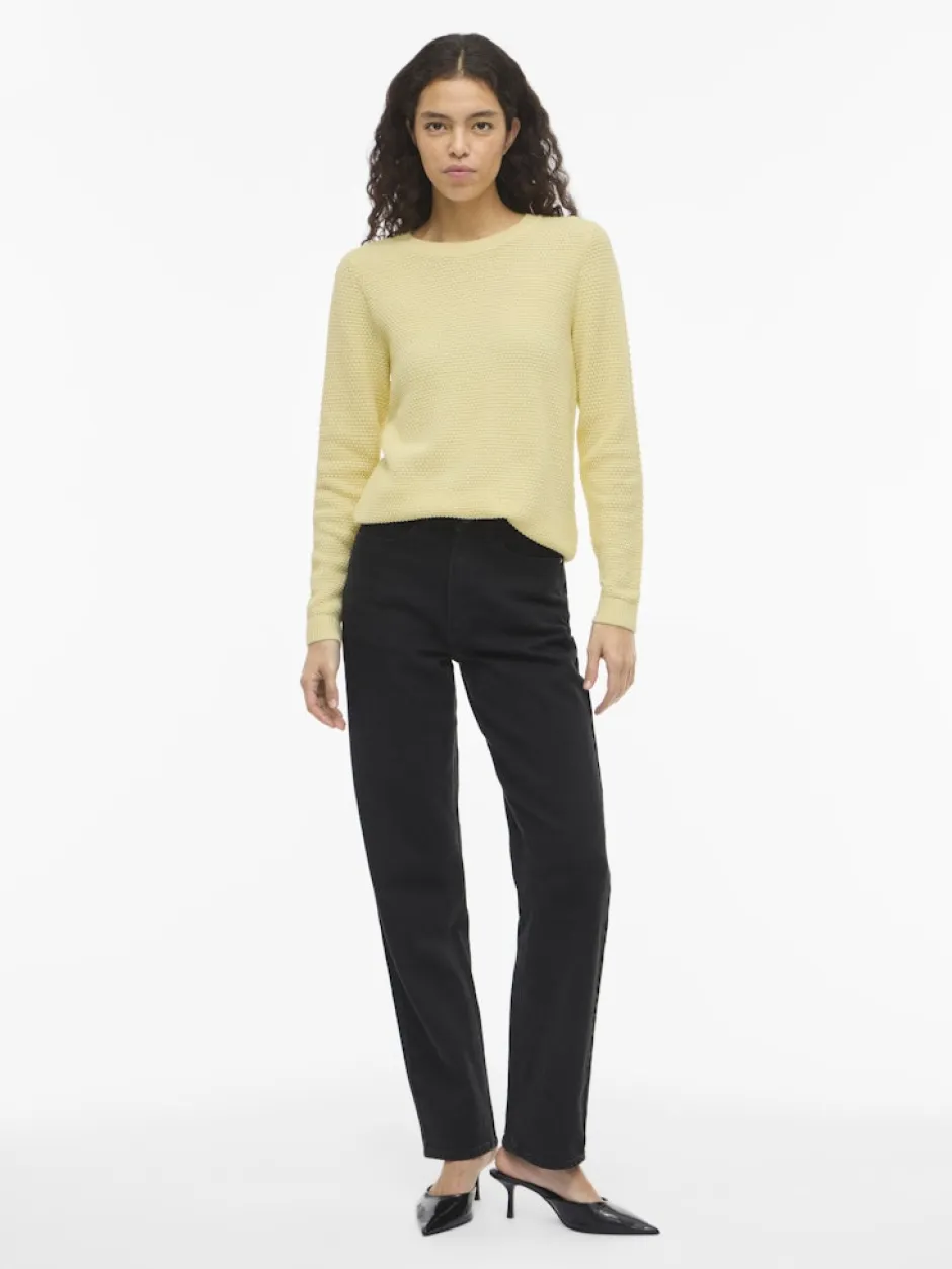naisten neulepaita VIDalo O-Neck L/S Knit Top-NOOS,>Vila Clearance