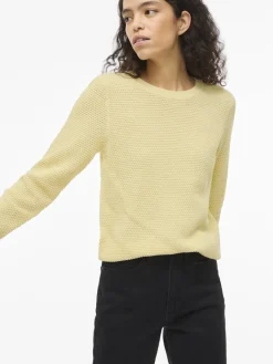 naisten neulepaita VIDalo O-Neck L/S Knit Top-NOOS,><noscript><img width=