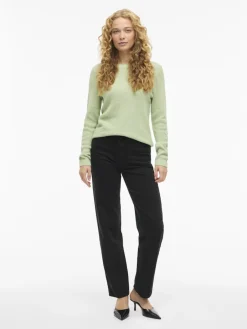 naisten neulepaita VIDalo O-Neck L/S Knit Top-NOOS,><noscript><img width=