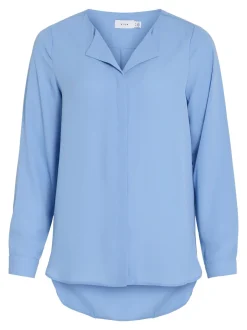 naisten paita Vilucy LS Shirt, sininen><noscript><img width=