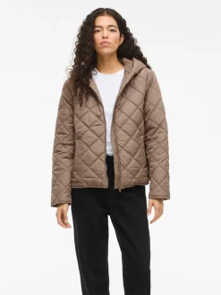 naisten takki, VIQUILA LS HOOD JACKET SHORT JACKET>Vila Outlet