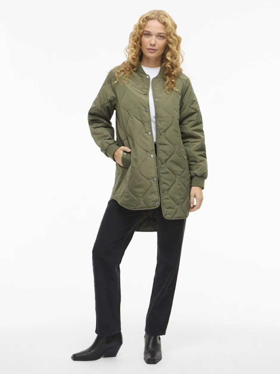 naisten tikkitakki VITATE L/S QUILT JACKET - NOOS,>Vila New