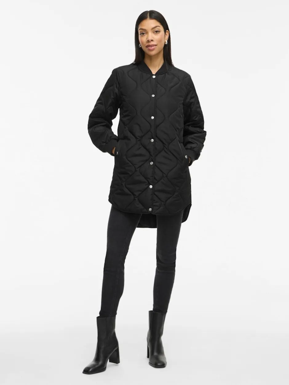 naisten tikkitakki VITATE L/S QUILT JACKET - NOOS,>Vila Online