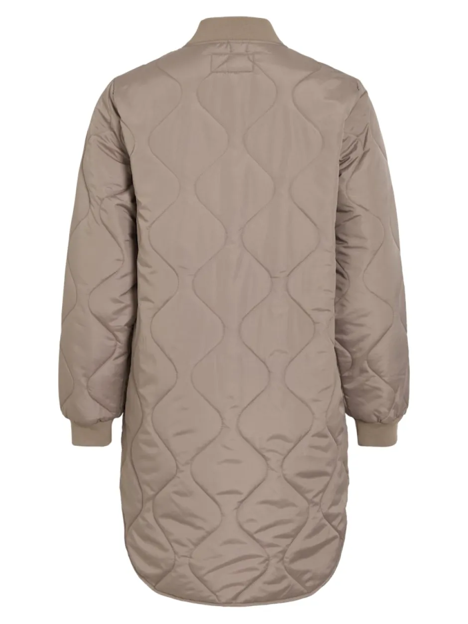 naisten tikkitakki VITATE L/S QUILT JACKET - NOOS,>Vila Best
