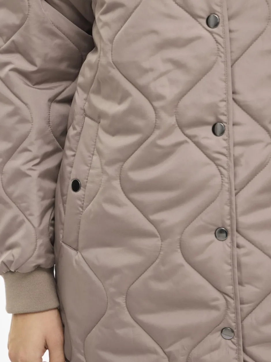 naisten tikkitakki VITATE L/S QUILT JACKET - NOOS,>Vila Best