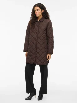 naisten tikkitakki, VIQUILA L/S CORDUROY QUILT LONG JACKET><noscript><img width=