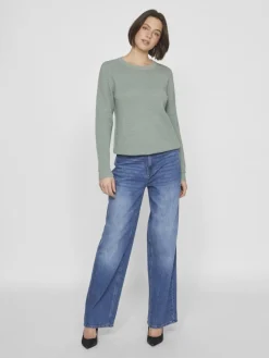 neule, VIDALO O-NECK L/S KNIT TOP><noscript><img width=