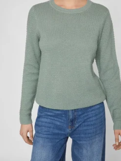 neule, VIDALO O-NECK L/S KNIT TOP><noscript><img width=