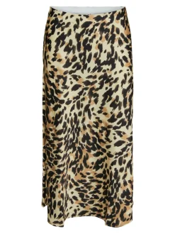 hame, YASPELLA HW MIDI SKIRT Beige Kuosi><noscript><img width=