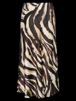 hame, YASPELLA HW MIDI SKIRT Sandshell Zebra Print><noscript><img width=