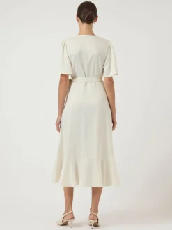 mekko YASTHEA 2/4 MIDI WRAP DRESS S. NOOS,><noscript><img width=