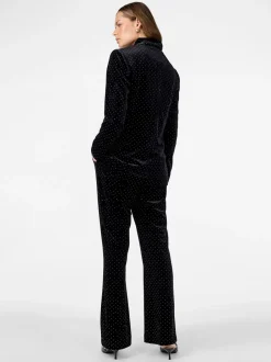 Naisten Bleiseri, YASHELLA LS VELOUR BLAZER>Y.A.S