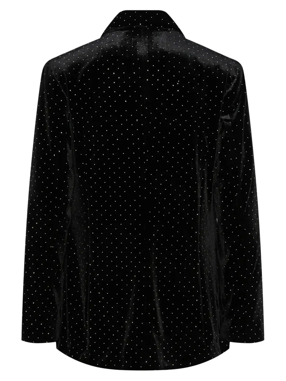 Naisten Bleiseri, YASHELLA LS VELOUR BLAZER>Y.A.S