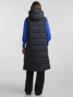 naisten liivi K-YASLIRO PADDED VEST, musta><noscript><img width=