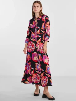 Naisten Maksimekko YASSAVANNA LONG SHIRT DRESS>Y.A.S Sale
