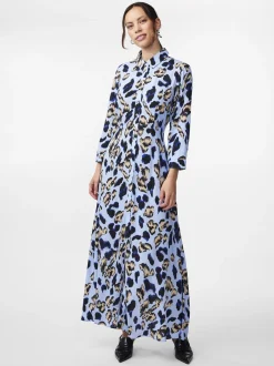 Naisten Maksimekko YASSAVANNA LONG SHIRT DRESS>Y.A.S