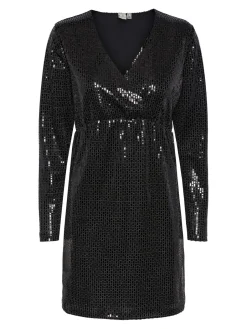 naisten mekko, AD-YASDARKNESS LS DRESS><noscript><img width=